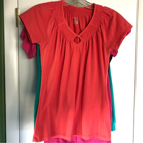 Lot of 5 spring/summer/short sleeve wardrobe tops - Picture 1 of 5